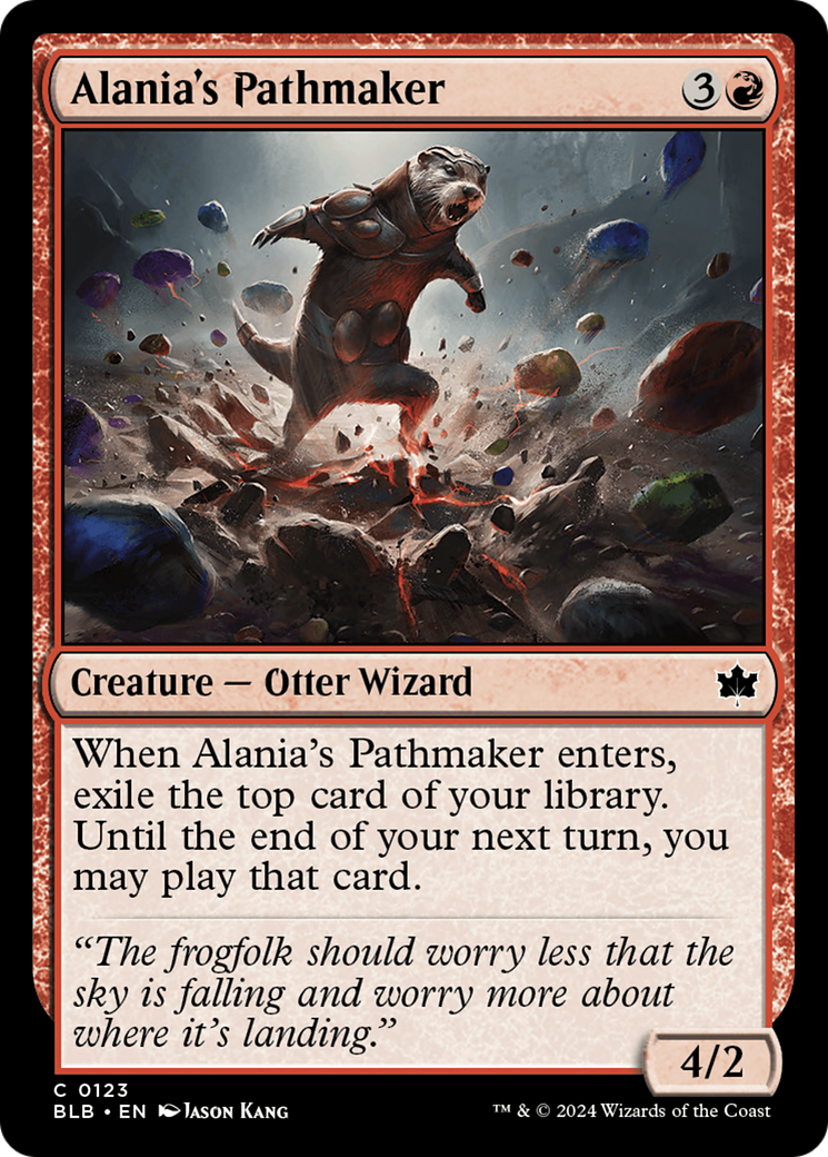 Alania's Pathmaker (123) [Bloomburrow] - Deck Out Gaming