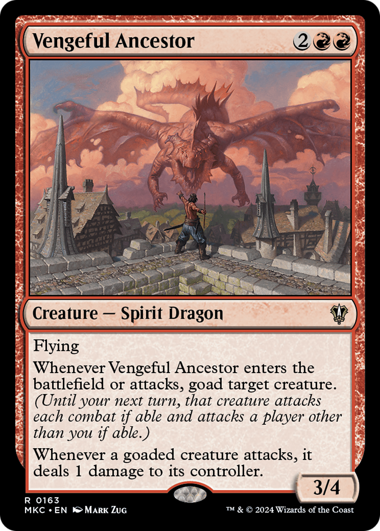 Vengeful Ancestor (163) [Murders at Karlov Manor Commander] - Deck Out Gaming