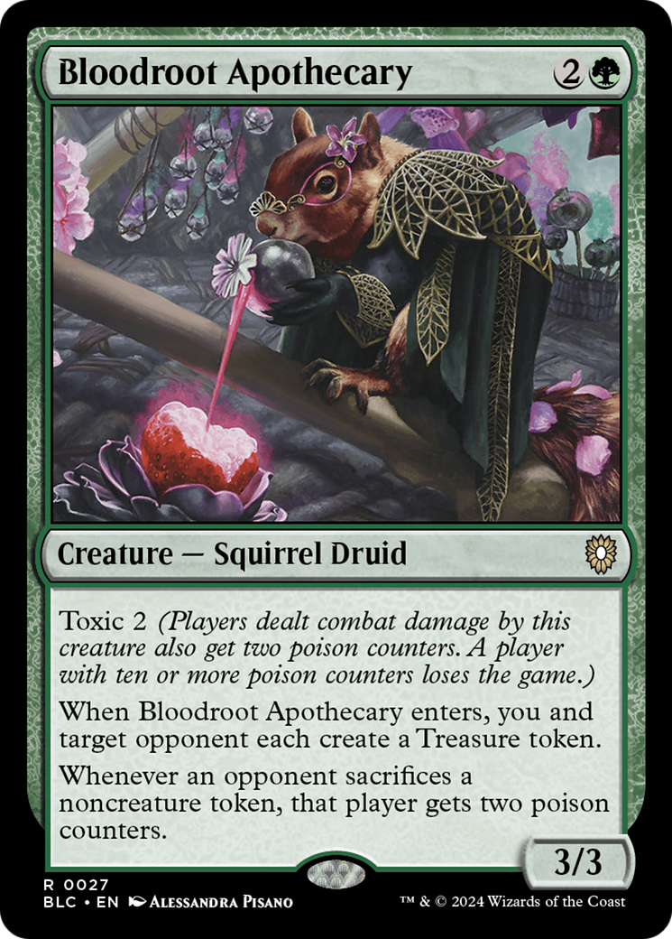 Bloodroot Apothecary (27) [Bloomburrow Commander] - Deck Out Gaming