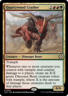 Quartzwood Crasher (281) [The Lost Caverns of Ixalan Commander] - Deck Out Gaming