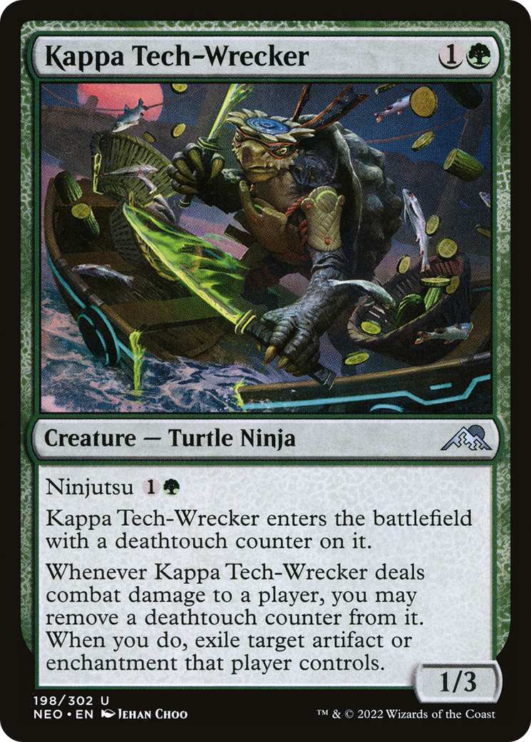 Kappa Tech-Wrecker (198) [Kamigawa: Neon Dynasty] - Deck Out Gaming