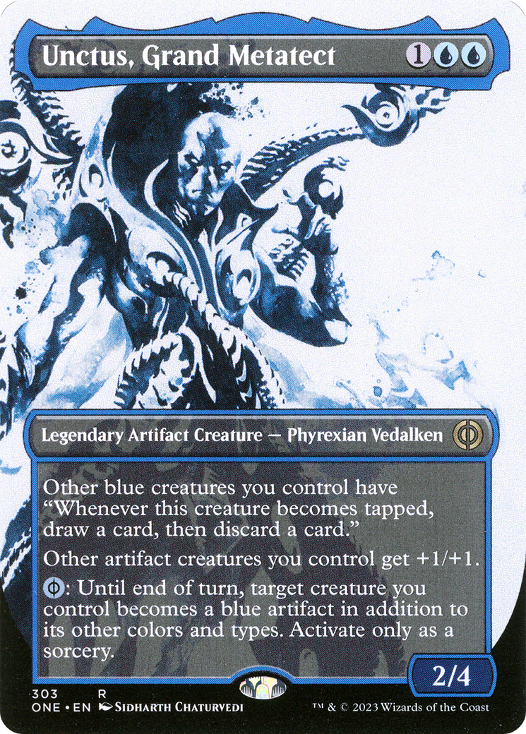 Unctus, Grand Metatect (Showcase) (303) [Phyrexia: All Will Be One] foil - Deck Out Gaming