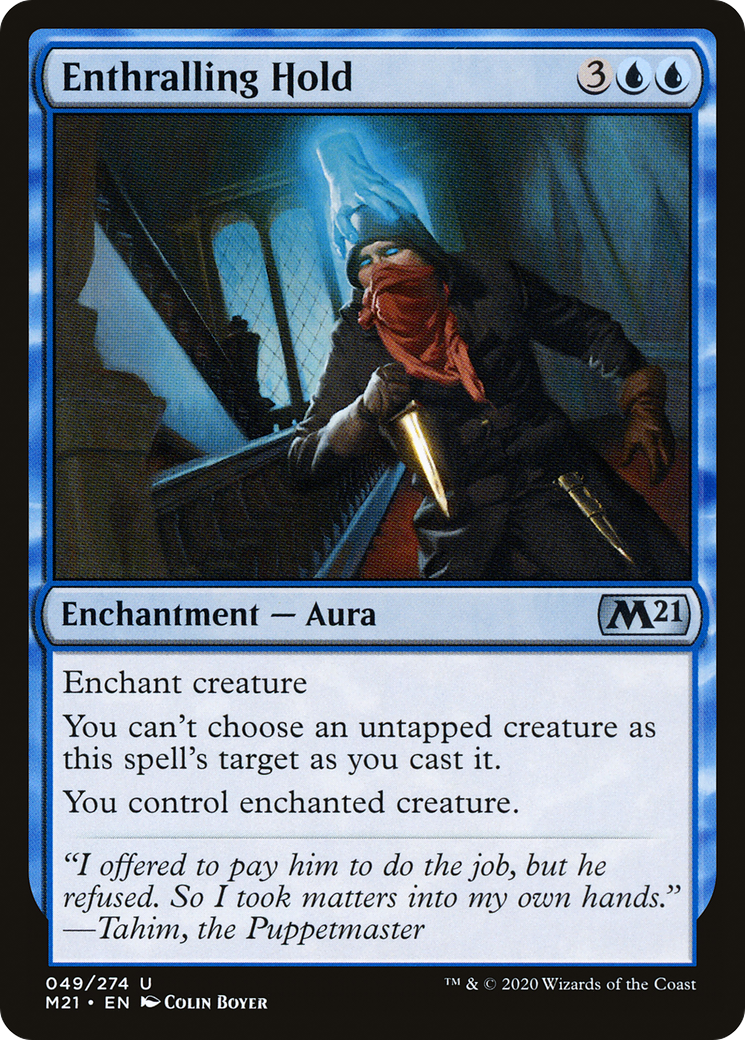 Enthralling Hold (49) [Core Set 2021] - Deck Out Gaming