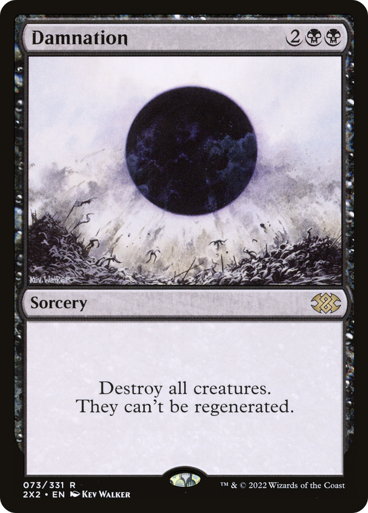 Damnation (73) [Double Masters 2022] foil - Deck Out Gaming