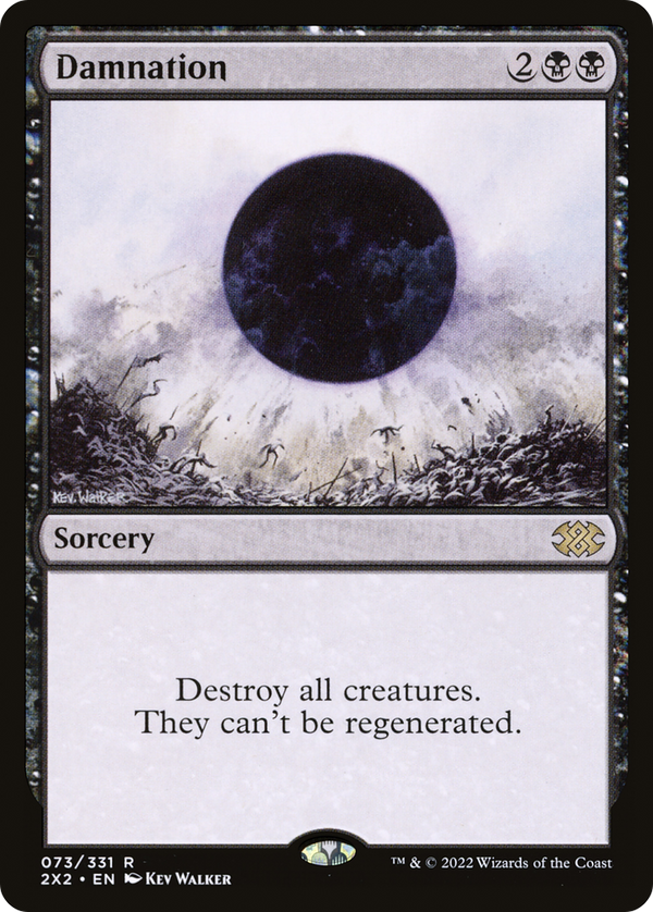 Damnation (73) [Double Masters 2022] - Deck Out Gaming