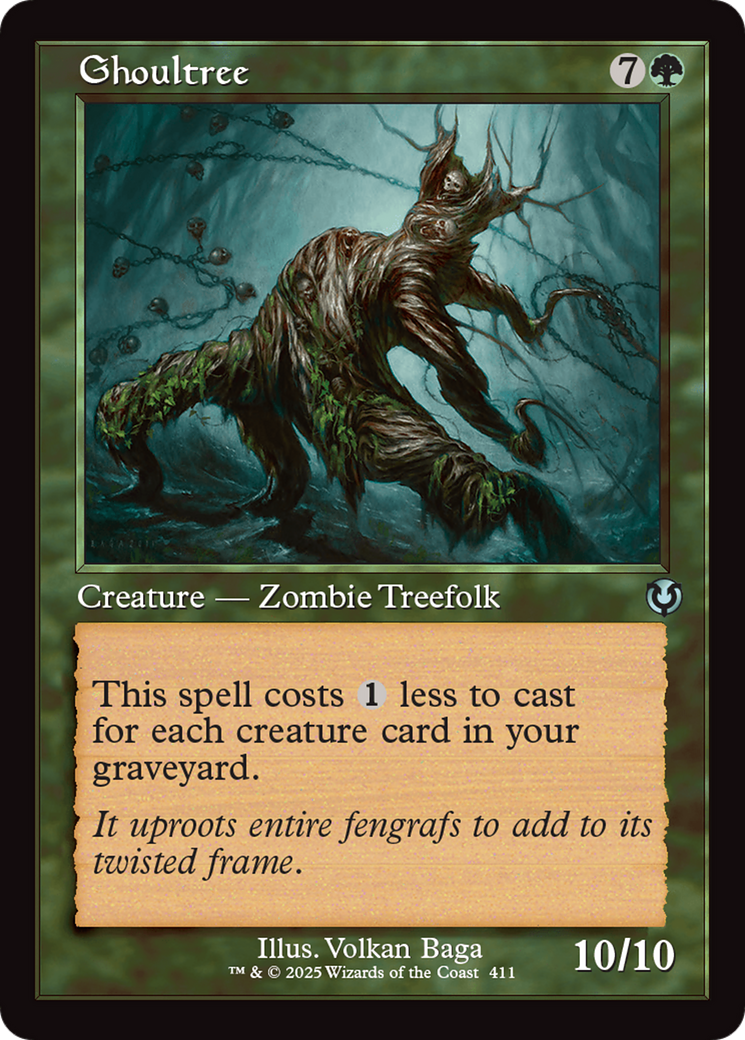 Ghoultree (Retro Frame) (411) [Innistrad Remastered] foil - Deck Out Gaming