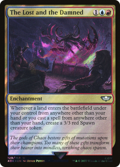 The Lost and the Damned (Surge Foil) (129) [Warhammer 40,000 Commander] foil - Deck Out Gaming