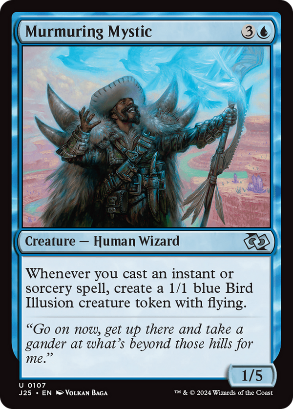 Murmuring Mystic (107) [Foundations Jumpstart] - Deck Out Gaming