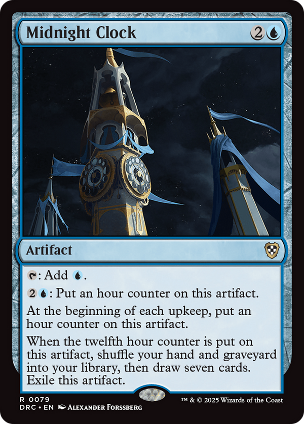 Midnight Clock (79) [Commander: Aetherdrift] - Deck Out Gaming