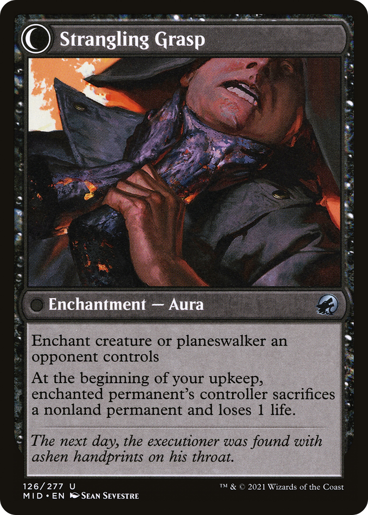 Vengeful Strangler // Strangling Grasp (126) [Innistrad: Midnight Hunt] - Deck Out Gaming