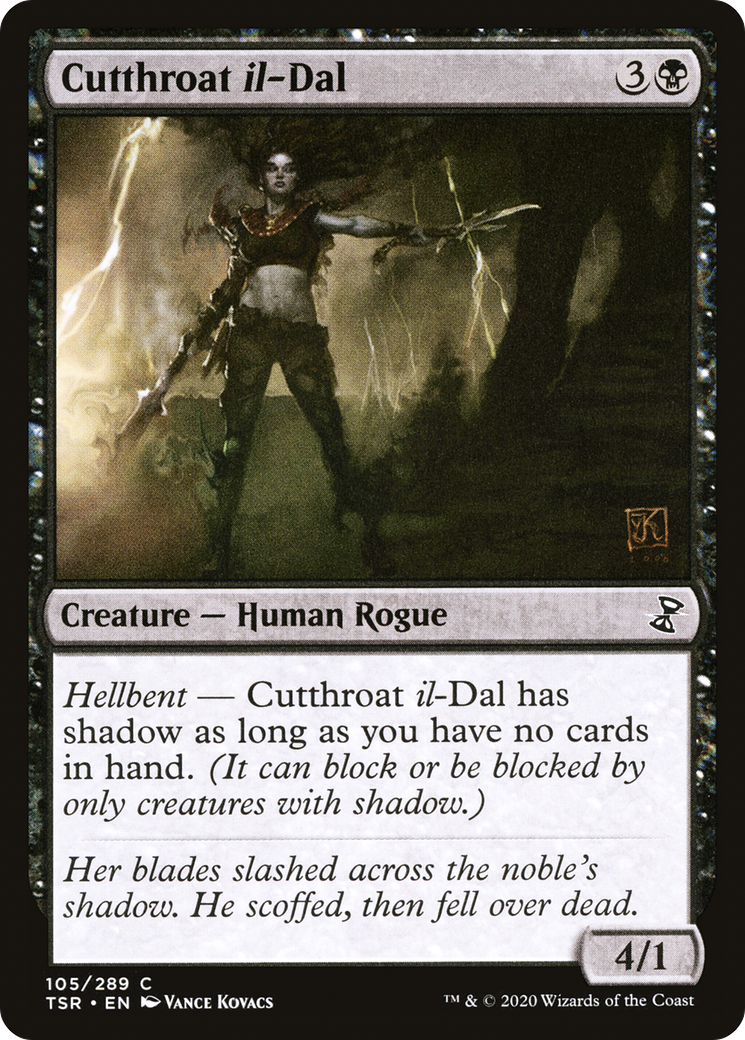 Cutthroat il-Dal (105) [Time Spiral Remastered] foil - Deck Out Gaming