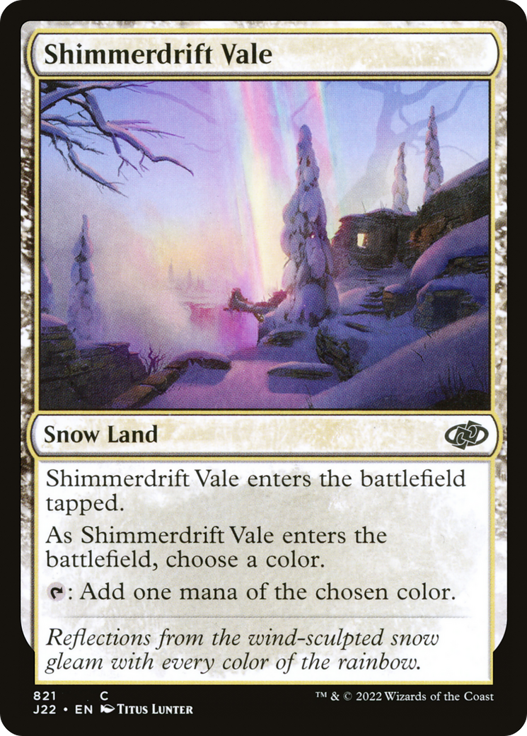 Shimmerdrift Vale (821) [Jumpstart 2022] - Deck Out Gaming