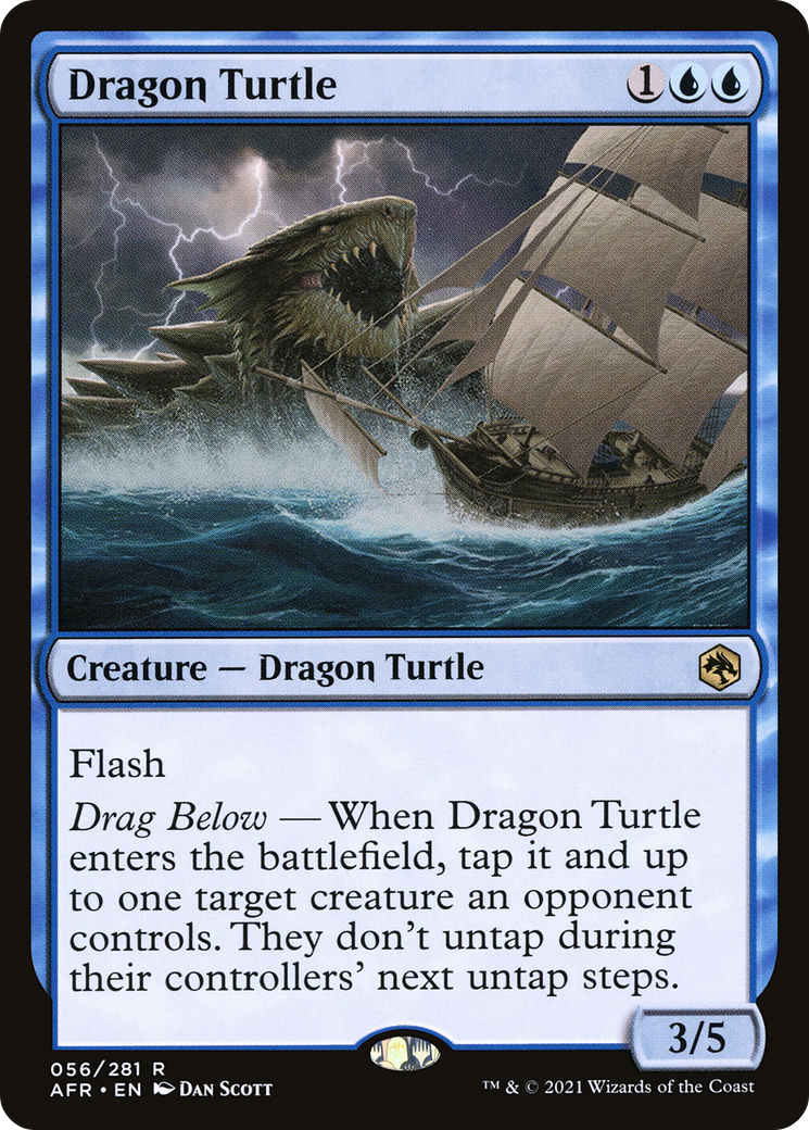 Dragon Turtle (56) [Adventures in the Forgotten Realms] foil - Deck Out Gaming