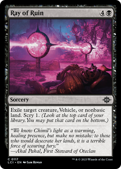 Ray of Ruin (117) [The Lost Caverns of Ixalan] foil - Deck Out Gaming