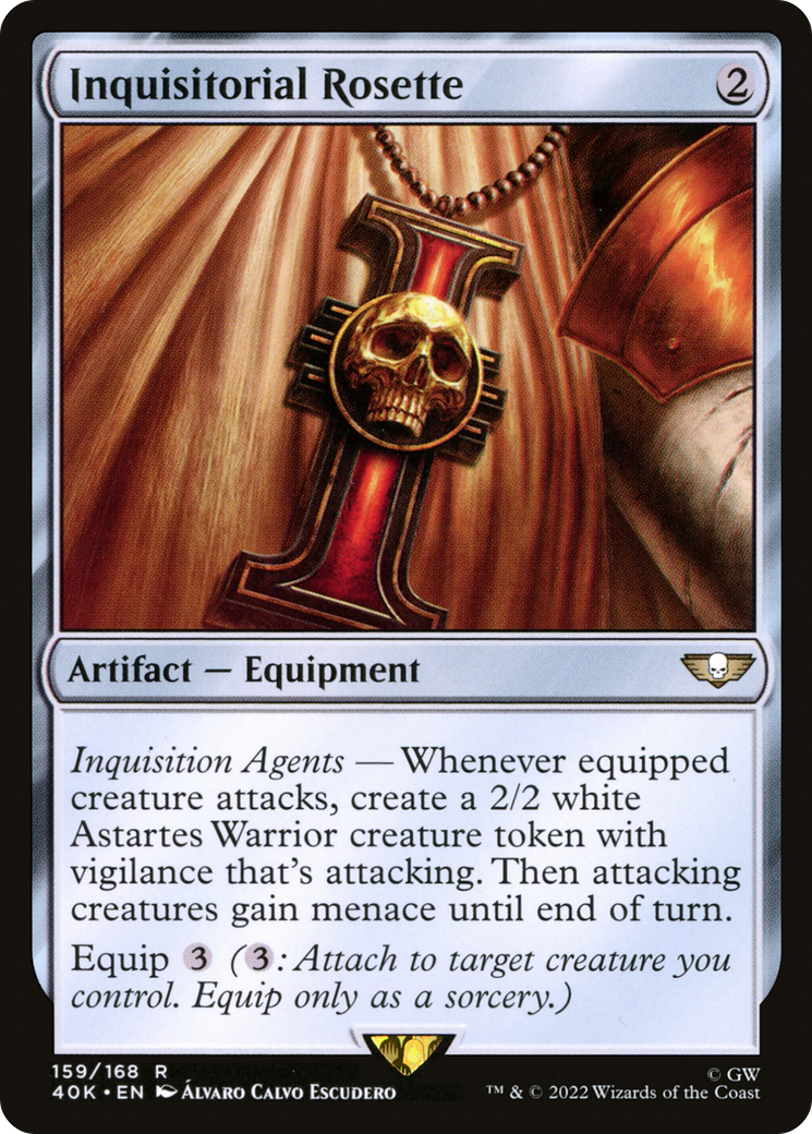 Inquisitorial Rosette (159) [Warhammer 40,000 Commander] - Deck Out Gaming