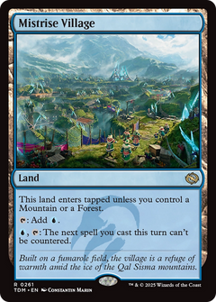Mistrise Village (261) [Tarkir: Dragonstorm] foil - Deck Out Gaming
