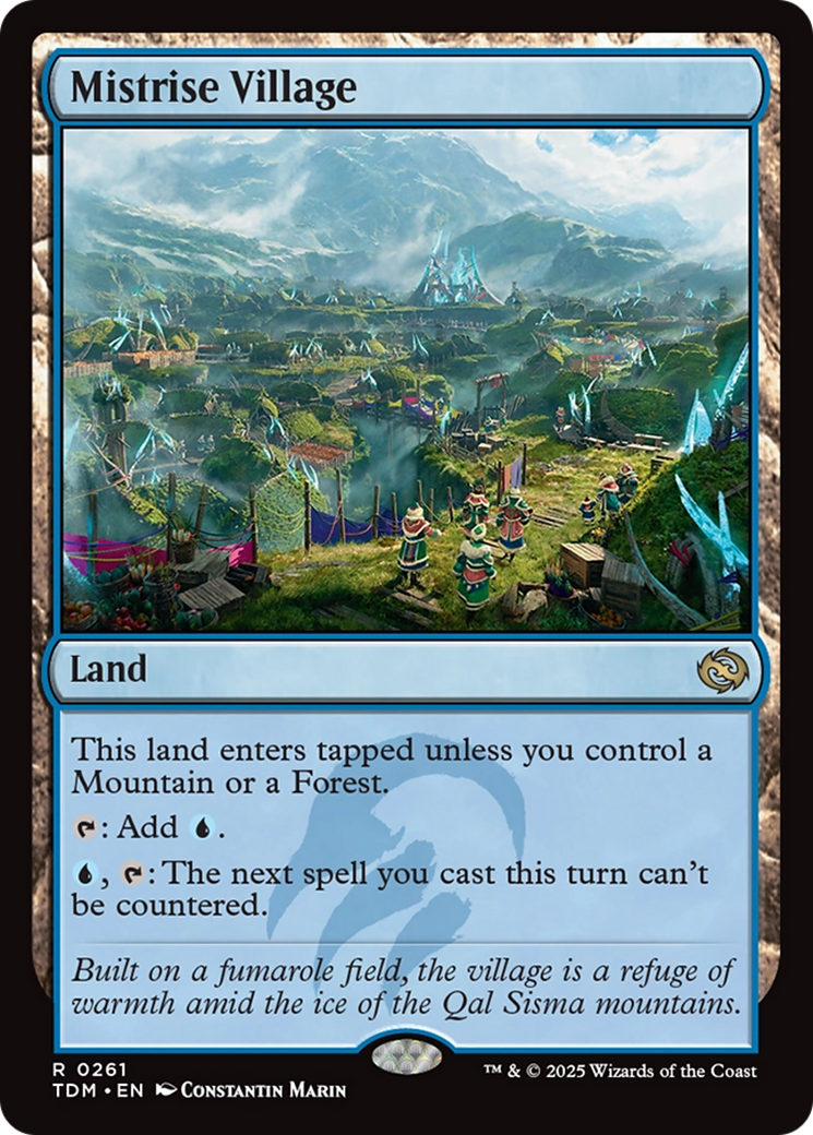 Mistrise Village (261) [Tarkir: Dragonstorm] - Deck Out Gaming