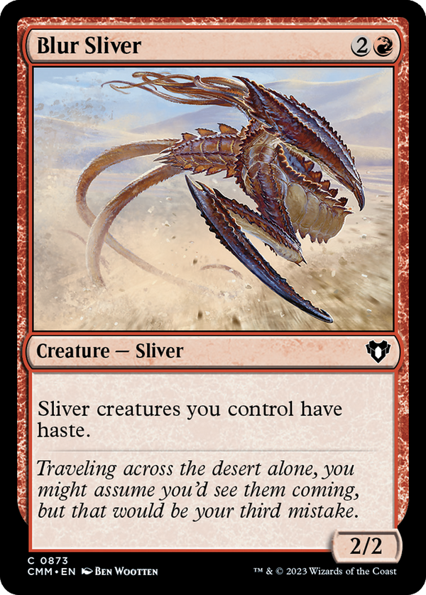 Blur Sliver (873) [Commander Masters] - Deck Out Gaming