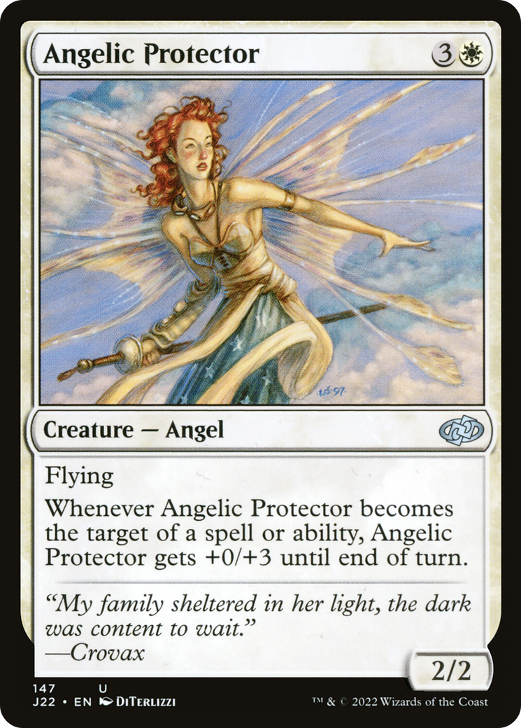 Angelic Protector (147) [Jumpstart 2022] - Deck Out Gaming