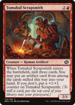 Tomakul Scrapsmith (153) [The Brothers' War] foil - Deck Out Gaming