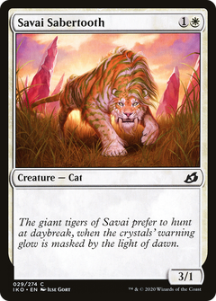 Savai Sabertooth (29) [Ikoria: Lair of Behemoths] - Deck Out Gaming