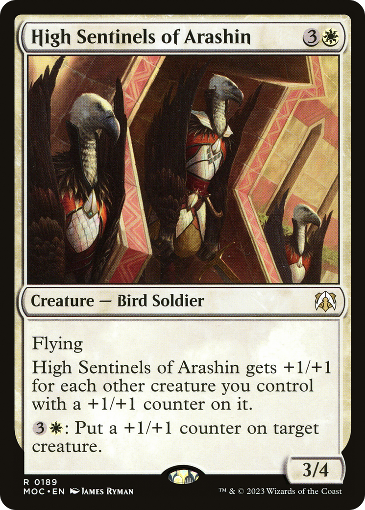 High Sentinels of Arashin (189) [March of the Machine Commander] - Deck Out Gaming
