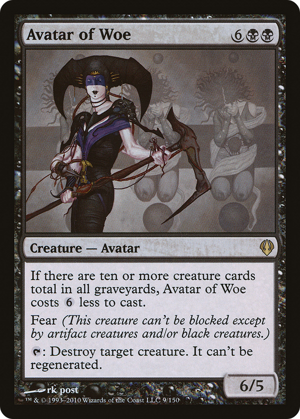 Avatar of Woe (9) [Archenemy] - Deck Out Gaming
