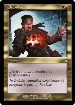 Dreadbore (Retro Frame) (365) [Ravnica Remastered] - Deck Out Gaming