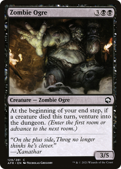 Zombie Ogre (129) [Adventures in the Forgotten Realms] - Deck Out Gaming