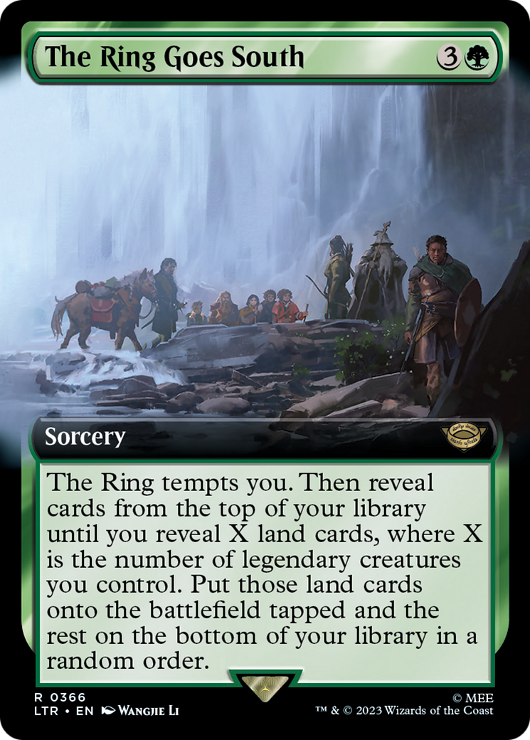 The Ring Goes South (Extended Art) (366) [The Lord of the Rings: Tales of Middle-earth] - Deck Out Gaming
