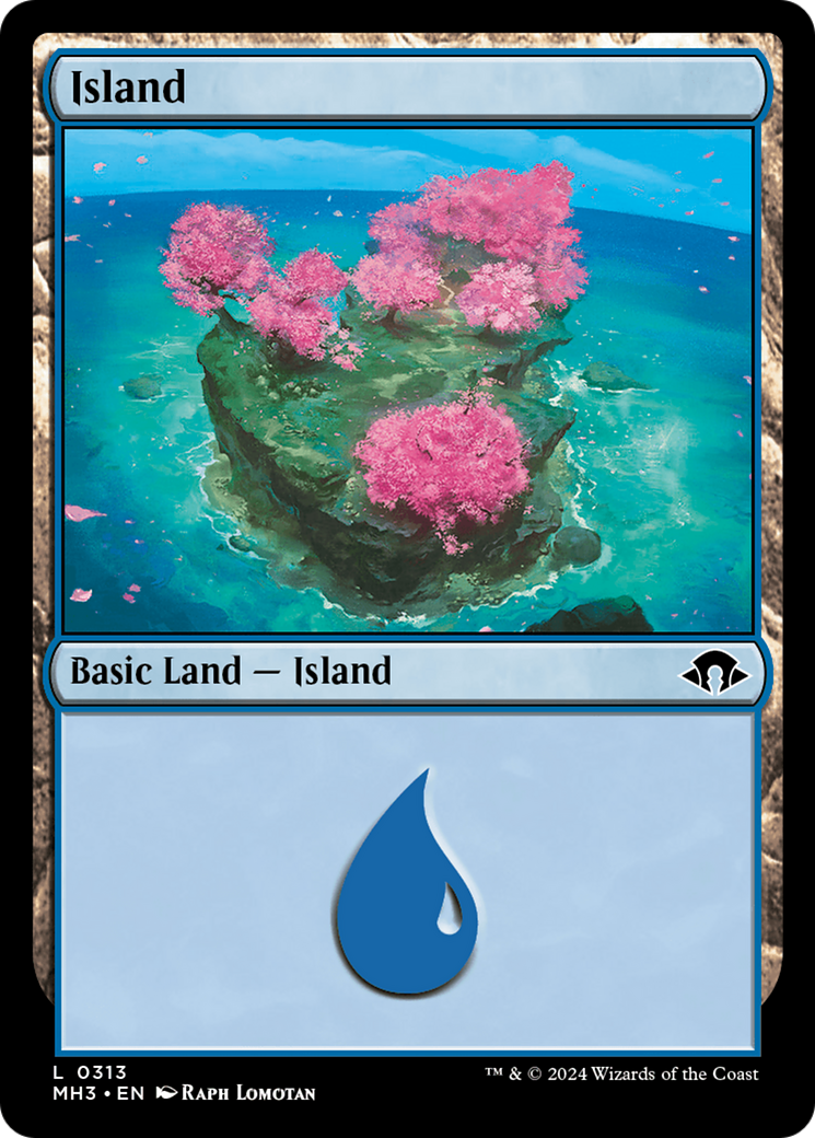 Island (0313) (313) [Modern Horizons 3] foil - Deck Out Gaming