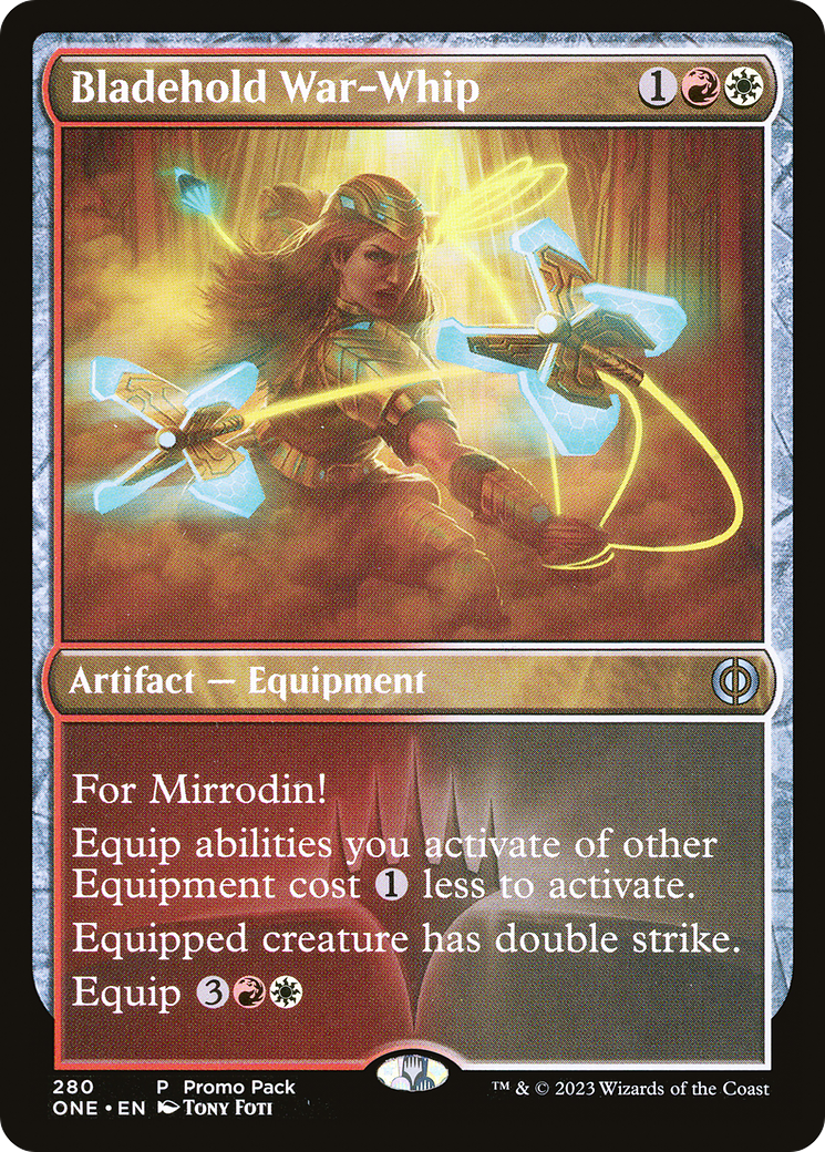 Bladehold War-Whip (280) [Phyrexia: All Will Be One] foil - Deck Out Gaming