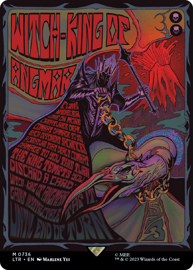 Witch-king of Angmar (Borderless Poster) (736) [The Lord of the Rings: Tales of Middle-earth] - Deck Out Gaming