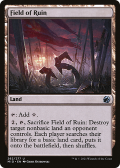 Field of Ruin (262) [Innistrad: Midnight Hunt] - Deck Out Gaming
