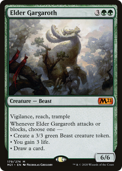 Elder Gargaroth (179) [Core Set 2021] foil - Deck Out Gaming
