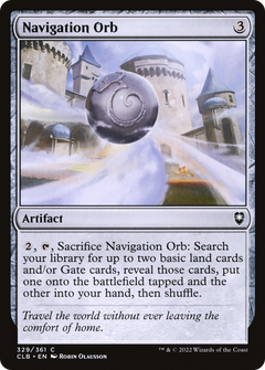 Navigation Orb (329) [Commander Legends: Battle for Baldur's Gate] foil - Deck Out Gaming