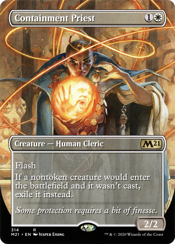 Containment Priest (Alternate Art) (314) [Core Set 2021] foil - Deck Out Gaming