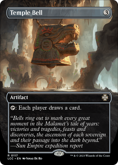 Temple Bell (Borderless) (117) [The Lost Caverns of Ixalan Commander] - Deck Out Gaming