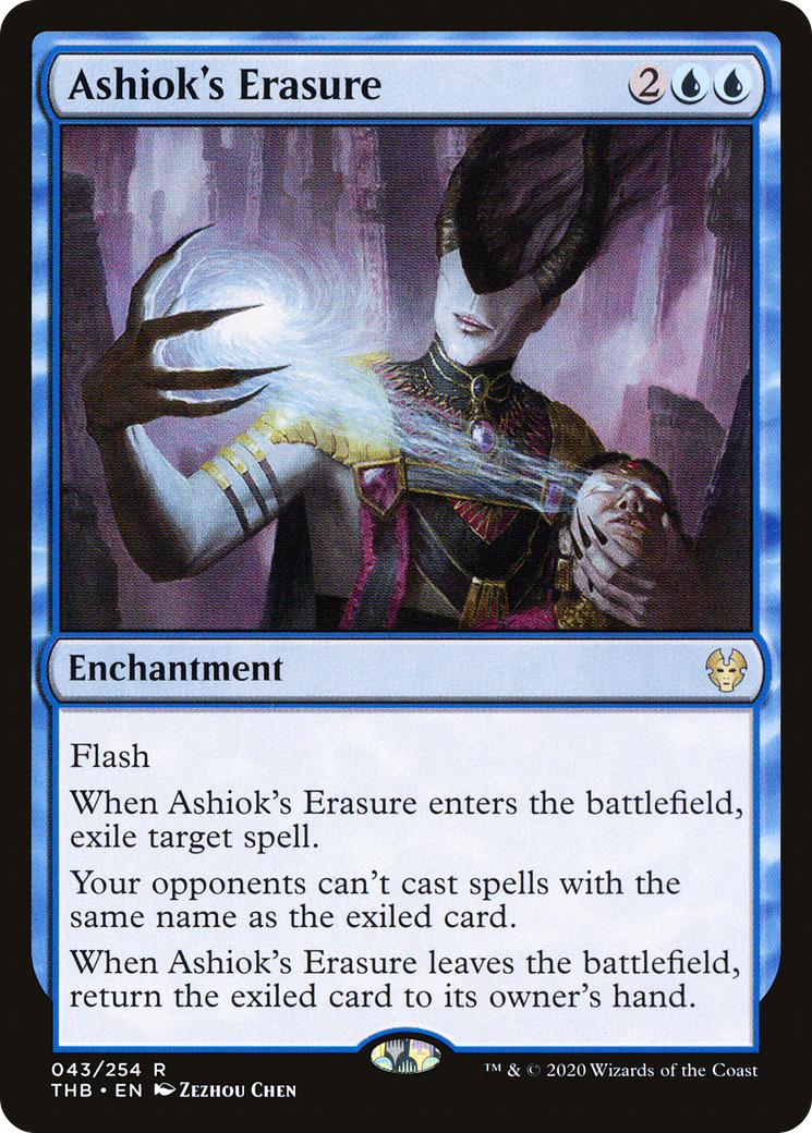 Ashiok's Erasure (43) [Theros Beyond Death] foil - Deck Out Gaming