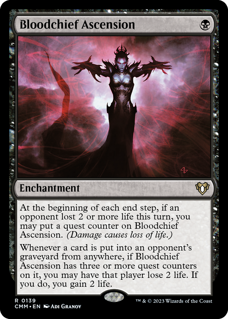 Bloodchief Ascension (139) [Commander Masters] - Deck Out Gaming
