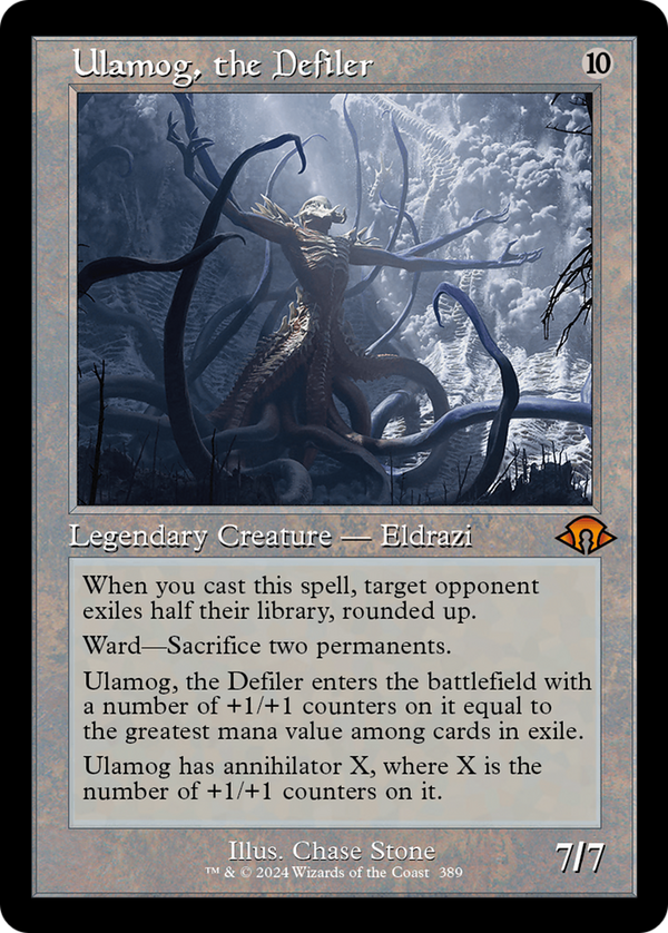 Ulamog, the Defiler (Retro Frame) (389) [Modern Horizons 3] - Deck Out Gaming