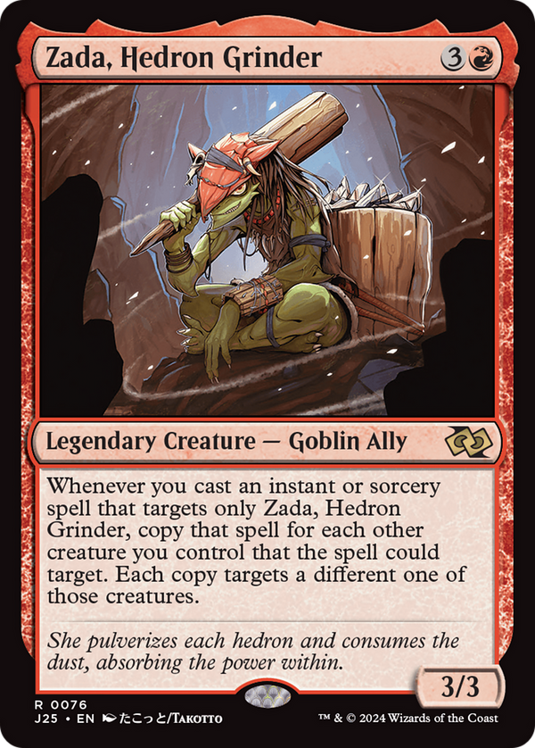 Zada, Hedron Grinder (Anime) (76) [Foundations Jumpstart] - Deck Out Gaming