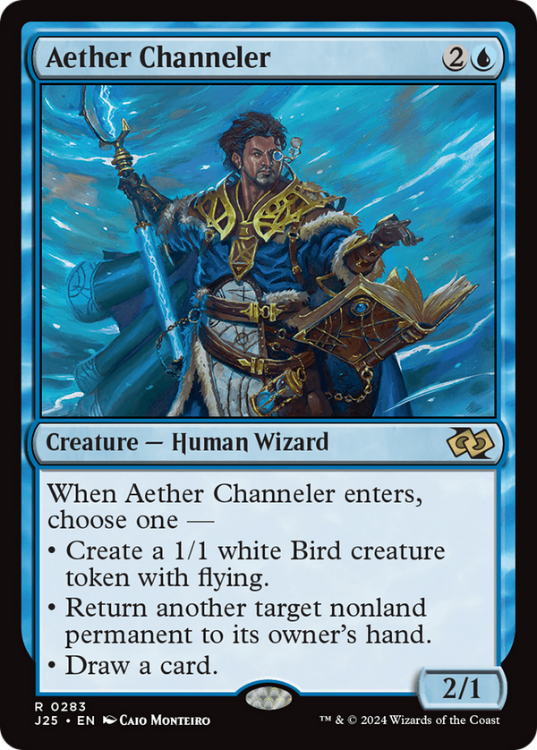 Aether Channeler (283) [Foundations Jumpstart] - Deck Out Gaming