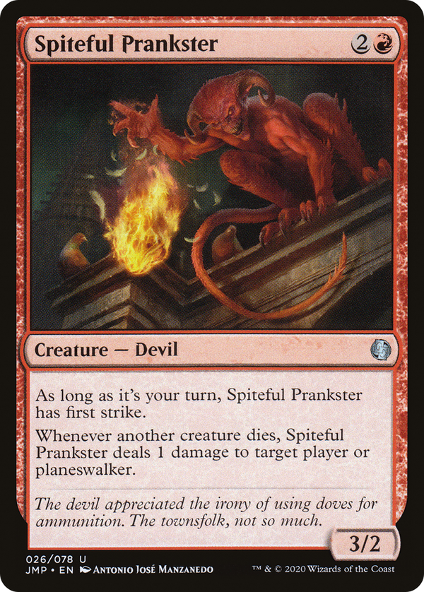 Spiteful Prankster (26) [Jumpstart] - Deck Out Gaming