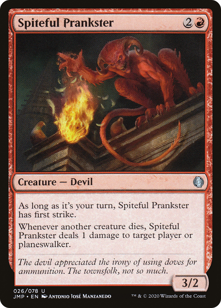 Spiteful Prankster (26) [Jumpstart] - Deck Out Gaming