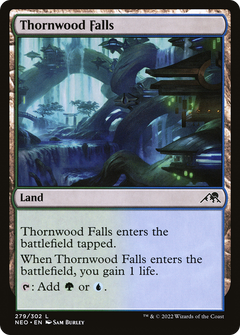 Thornwood Falls (279) [Kamigawa: Neon Dynasty] - Deck Out Gaming