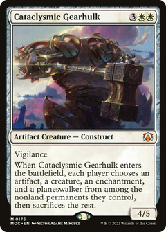 Cataclysmic Gearhulk (176) [March of the Machine Commander] - Deck Out Gaming