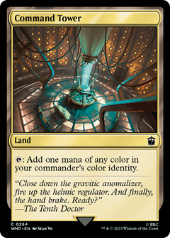 Command Tower (0264) (264) [Doctor Who] foil - Deck Out Gaming