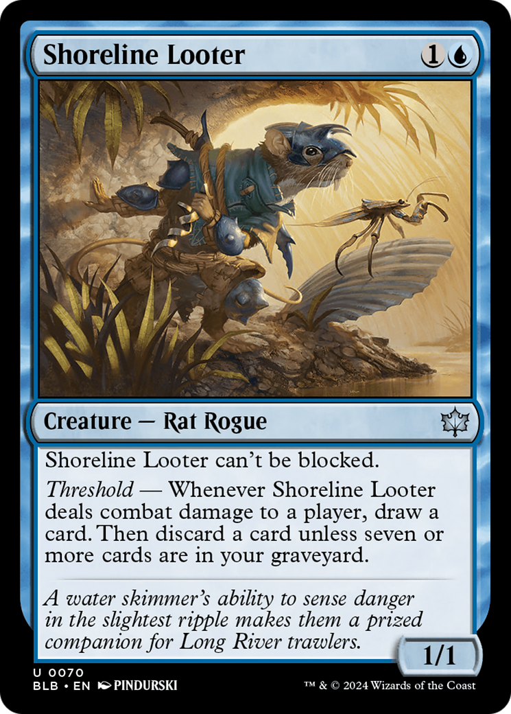 Shoreline Looter (70) [Bloomburrow] - Deck Out Gaming