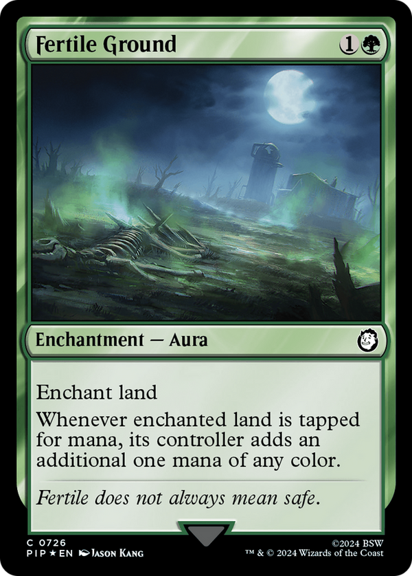 Fertile Ground (Surge Foil) (726) [Fallout] foil - Deck Out Gaming